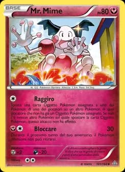 Mr. Mime card in Italian
