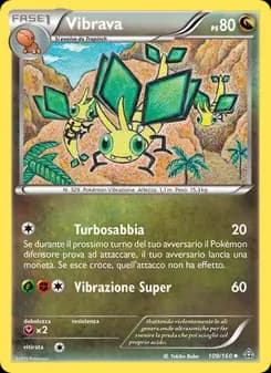 Vibrava card in Italian