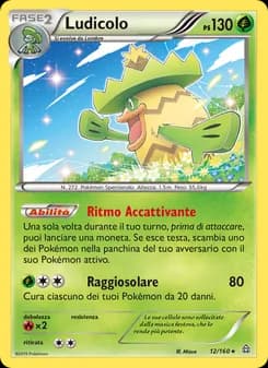 Ludicolo card in Italian