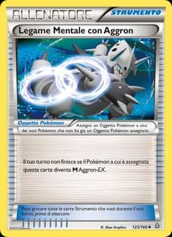 Legame Mentale con Aggron card in Italian