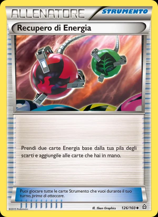 Recupero di Energia card in Italian
