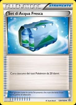 Set di Acqua Fresca card in Italian