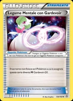 Legame Mentale con Gardevoir card in Italian