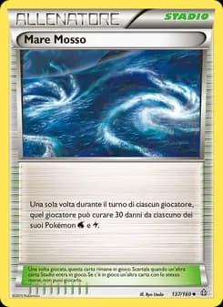 Mare Mosso card in Italian