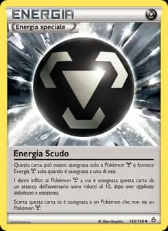 Energia Scudo card in Italian