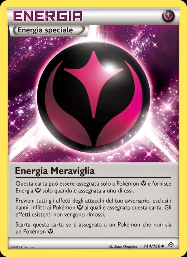 Energia Meraviglia card in Italian