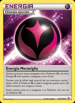 Energia Meraviglia card in Italian