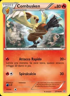 Combusken card in Italian