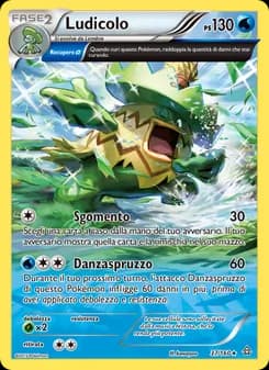 Ludicolo card in Italian