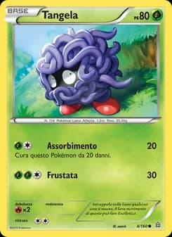 Tangela card in Italian