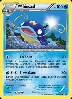 Whiscash card in Italian