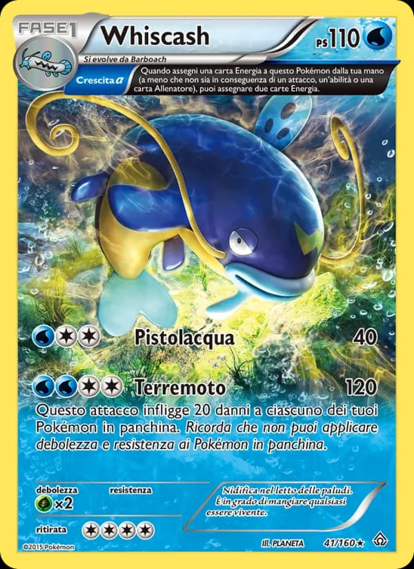 Whiscash card in Italian