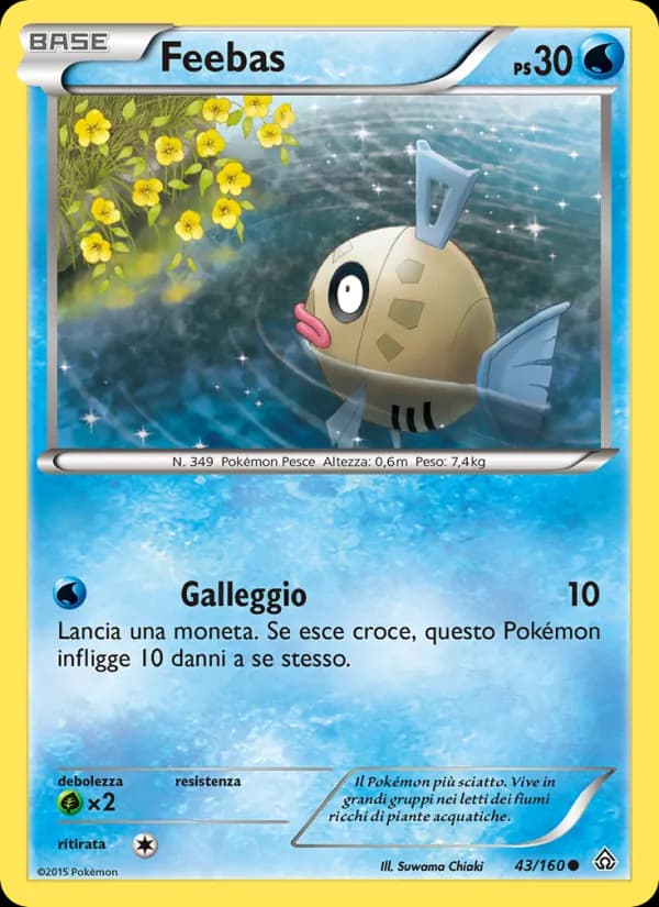 Feebas card in Italian