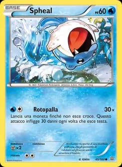 Spheal card in Italian