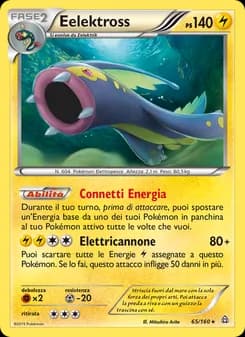 Eelektross card in Italian