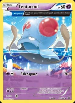 Tentacool card in Italian