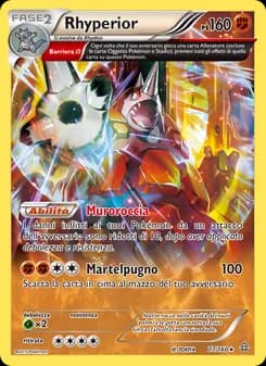 Rhyperior card in Italian