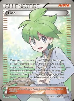 Lino card in Italian