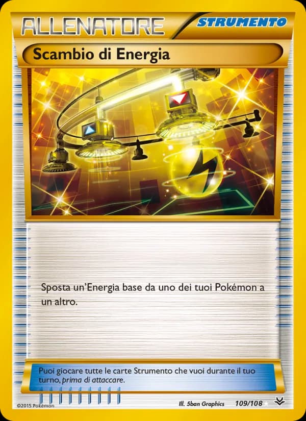 Scambio di Energia card in Italian