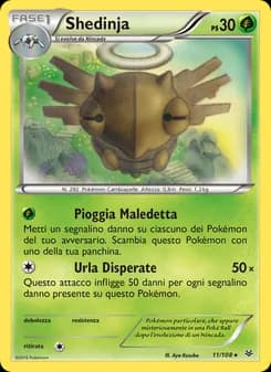 Shedinja card in Italian
