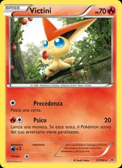 Victini card in Italian