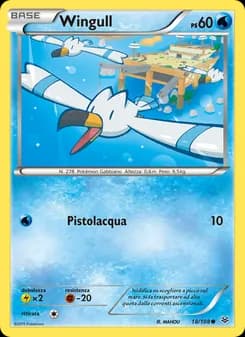 Wingull card in Italian