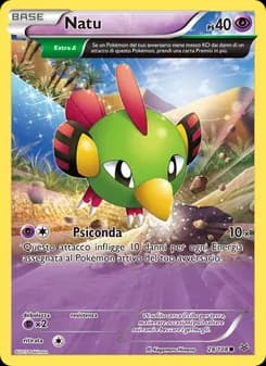 Natu card in Italian