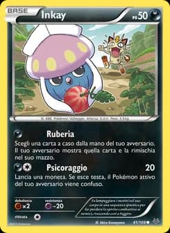 Inkay card in Italian