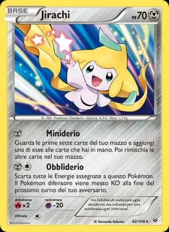 Jirachi card in Italian
