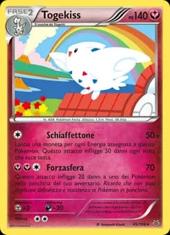 Togekiss card in Italian