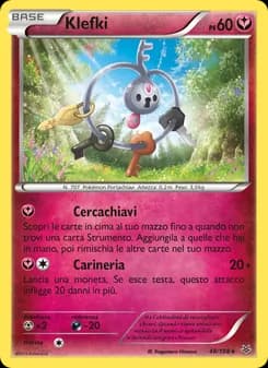Klefki card in Italian