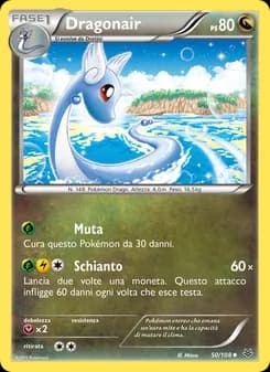 Dragonair card in Italian
