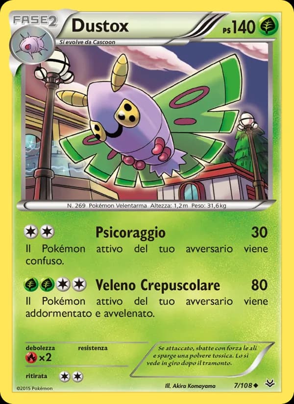Dustox card in Italian