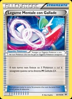Legame Mentale con Gallade card in Italian