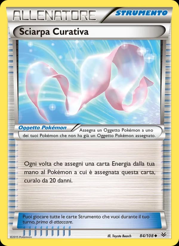 Sciarpa Curativa card in Italian