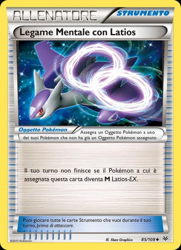Legame Mentale con Latios card in Italian