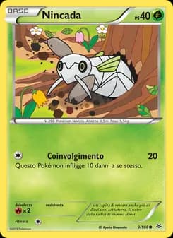 Nincada card in Italian