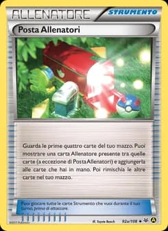 Posta Allenatori card in Italian