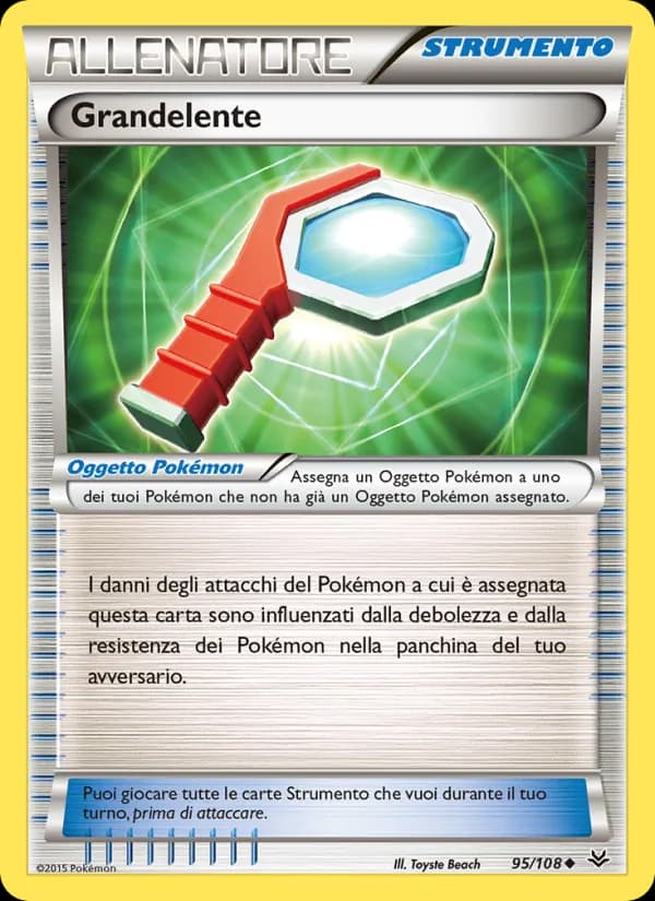Grandelente card in Italian
