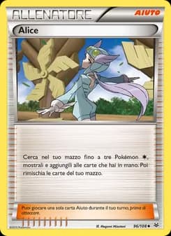 Alice card in Italian
