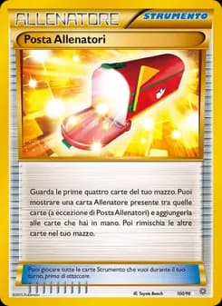 Posta Allenatori card in Italian