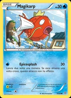 Magikarp card in Italian