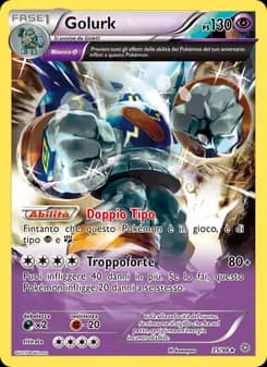 Golurk card in Italian