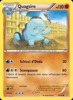 Quagsire card in Italian
