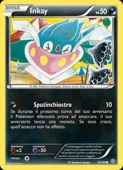 Inkay card in Italian