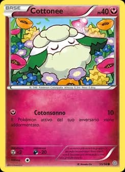 Cottonee card in Italian