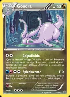 Goodra card in Italian