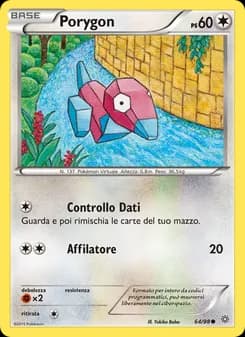 Porygon card in Italian