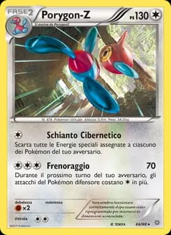 Porygon-Z card in Italian