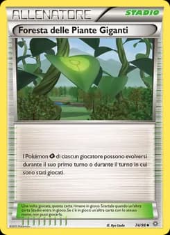 Foresta delle Piante Giganti card in Italian